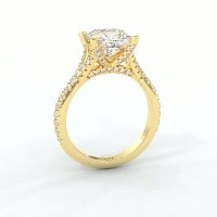 Cathedral with Diamonds on Split Band