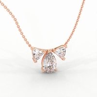 Trilogy Pendant with attached chain