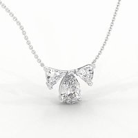 Trilogy Pendant with attached chain