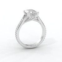 Dalia with Diamonds on Double Split Band