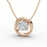 Claw Set Pendant with 1ct Lab-grown Diamond