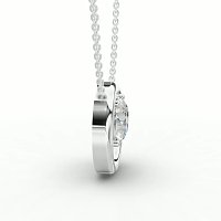Claw Set Pendant with 1ct Lab-grown Diamond