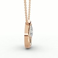 Claw Set Pendant with 1ct Lab-grown Diamond