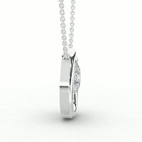 Claw Set Pendant with 1ct Lab-grown Diamond