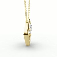 Claw Set Pendant with 1ct Lab-grown Diamond