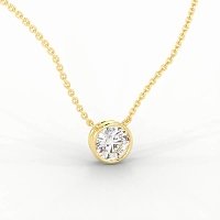 Pendant with Attached Chain