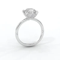 Ariel 4 Claws with Diamonds on prongs