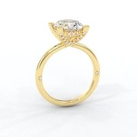 Ariel 4 Claws with Diamonds on prongs