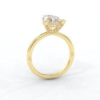 Ariel 4 Claws with Diamonds on prongs