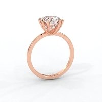 Ariel with Diamonds on Prongs