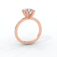 Ariel with Diamonds on Prongs