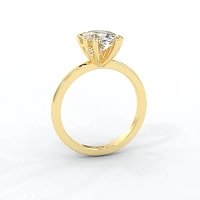Ariel with Diamonds on Prongs