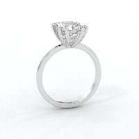 Ariel with Diamonds on Prongs