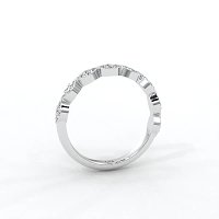 Fancy Shaped Set Stacker Ring