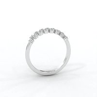 Cluster Claw Set Stacker Ring