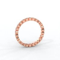 Stacker Ring with Milgrain