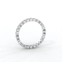 Stacker Ring with Milgrain