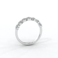 Flower Halo Stacker Ring