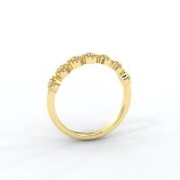 Flower Halo Stacker Ring