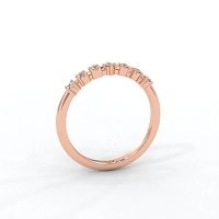 Claw Set Stacker Ring
