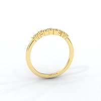 Claw Set Stacker Ring