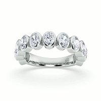Eternity Wedding Ring with LG Diamonds 1.55ct Total Weight