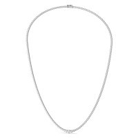 LG.18WG Graduating Tennis Necklace 3cts