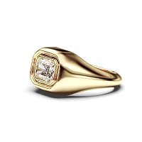 Signet Engagement Ring