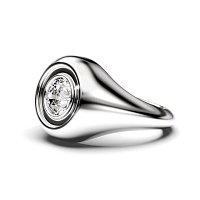 Signet Engagement Ring