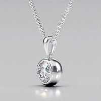 Selena Bezel Pendant