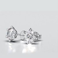 Snowflake Claw Earrings