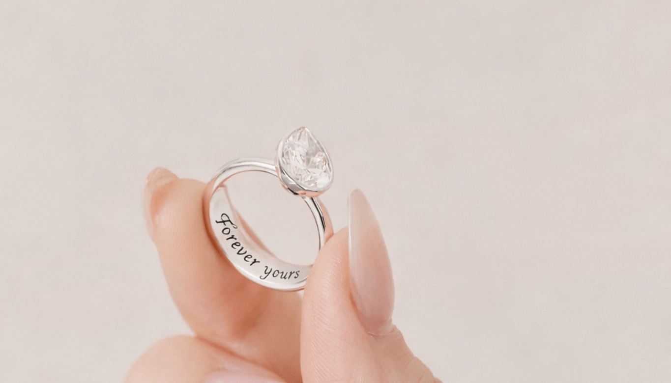 25 Unique Engagement Ring Engraving Ideas & Tips